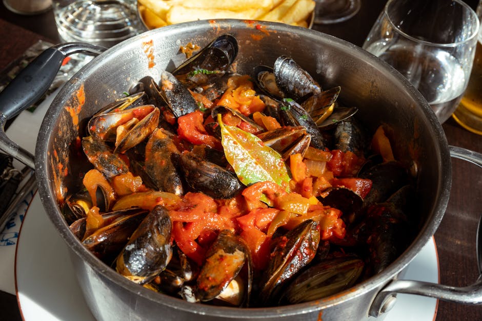 Klassiske Moules Frites