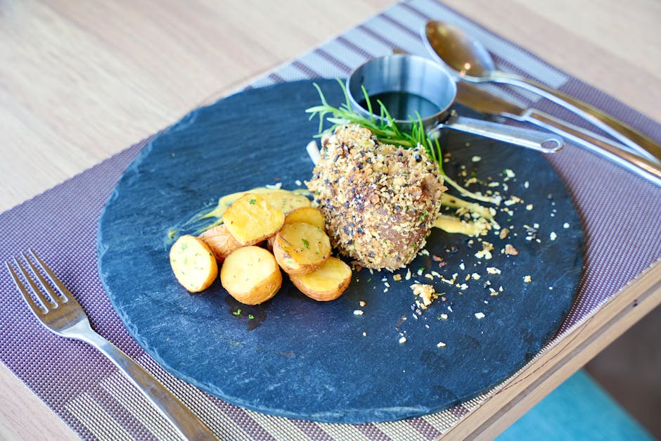 Potetpanert snapper med kremet beurre blanc