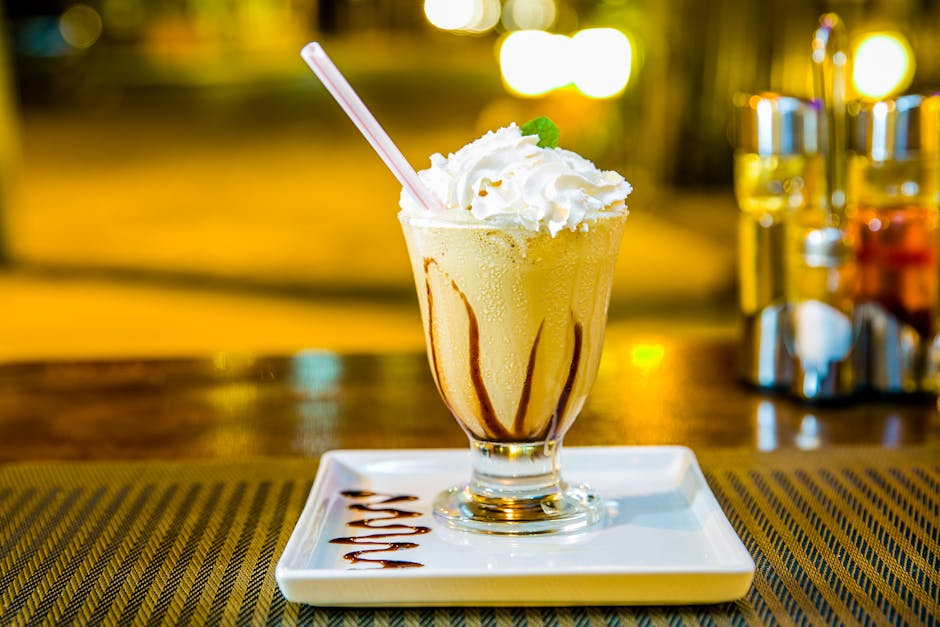 Sjokolade Buzz Milkshake med Espresso