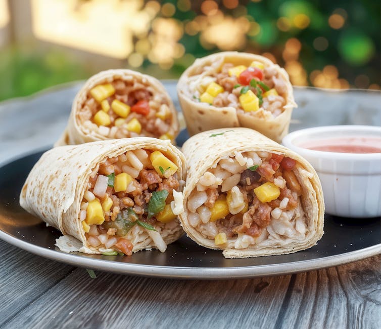 Barnevennlige taco-burritos