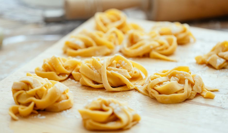 Enkel hjemmelaget pastadeig