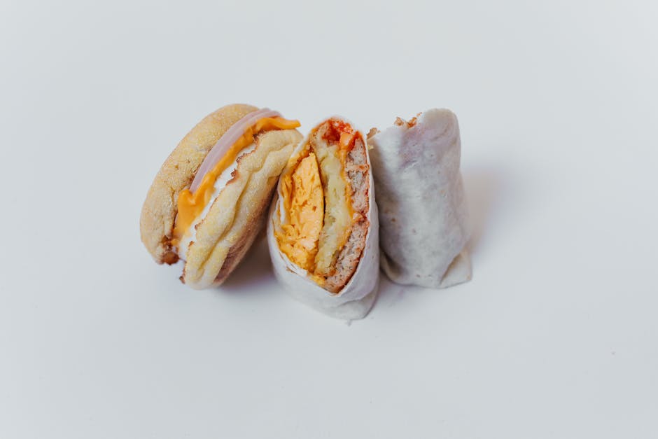 Frokostburritos med pølse og egg