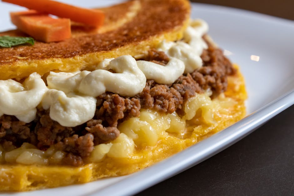 Potetkaker med corned beef
