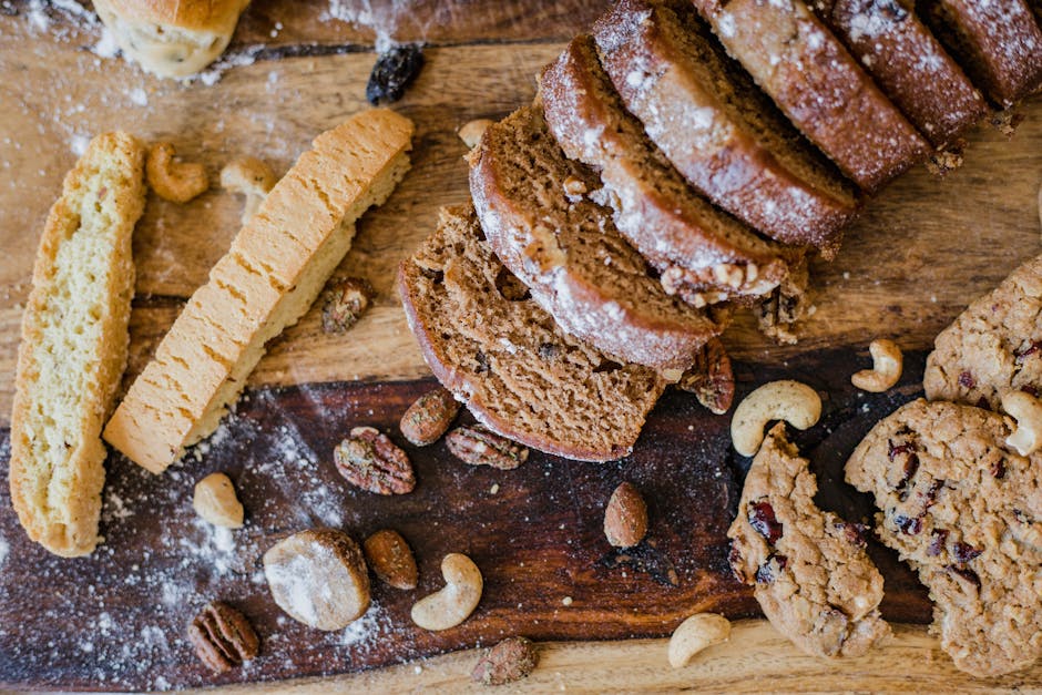 Anis- og valnøttbiscotti