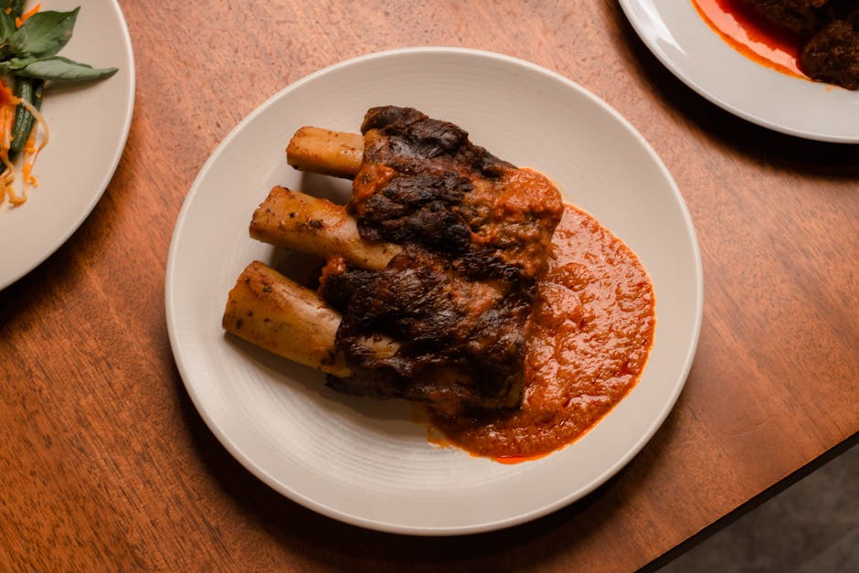 Benfrie spareribs med chilisaus