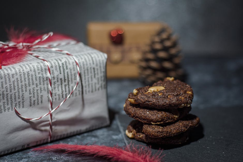Julevalnøtt-karamell med sjokolade