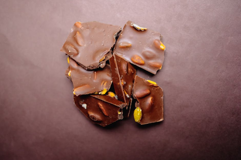 Sjokolade- og peppermyntebark