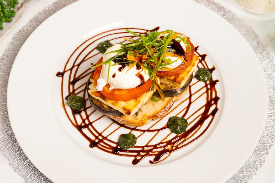 Tofu med tomater og balsamico