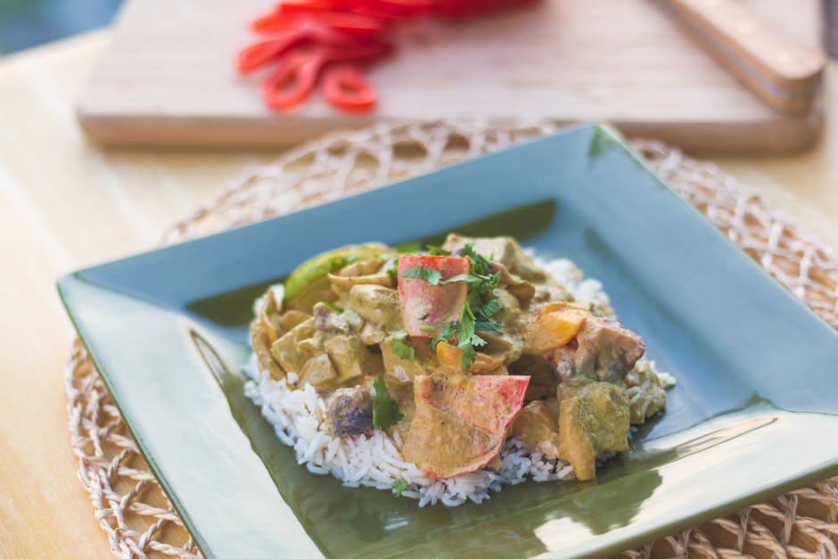 Guatemalansk Pepian Indio-saus med grønnsaker