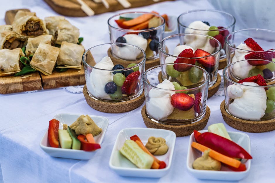 Frisk sitron- og kremostdip med frukt