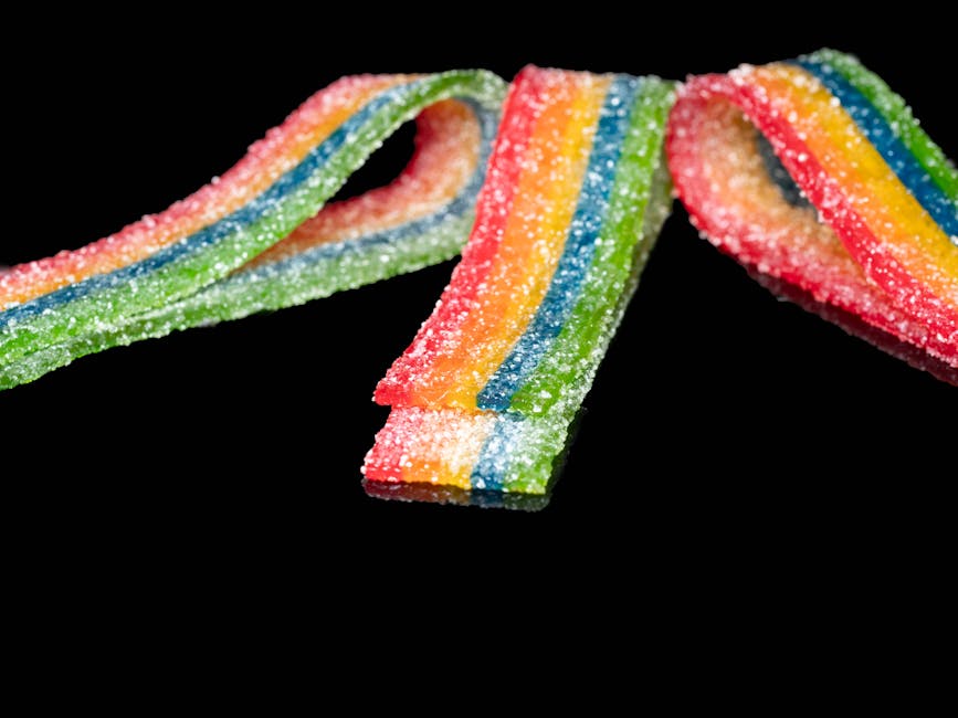 Fargerike godteriknapper (Candy Buttons)