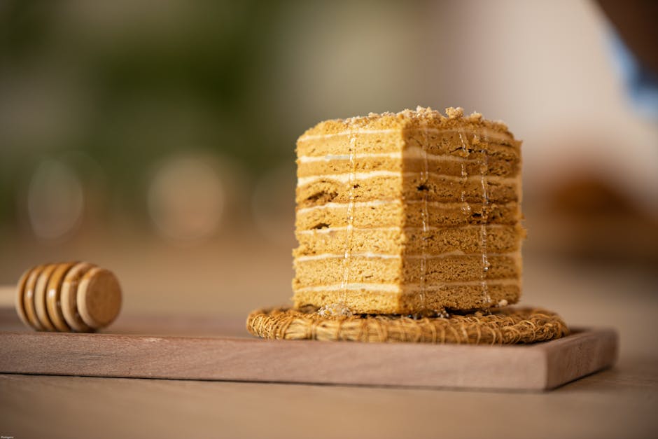 Luftig honningkake (Angel Food Cake)