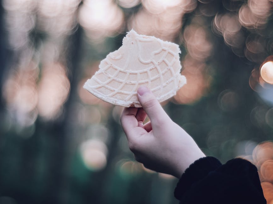 Oransje pizzelle med appelsin og Triple Sec