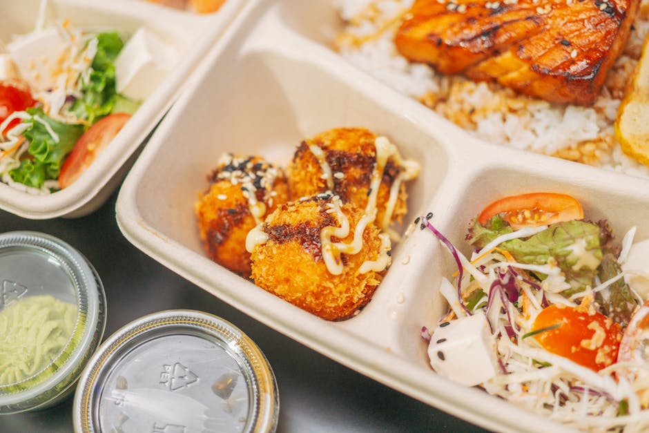 Furikake-laks med honning og majones