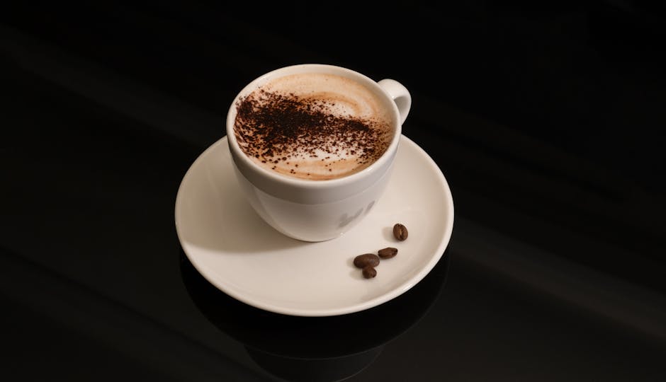 Kaffe Mocha-pulver for hjemmelaget drikke