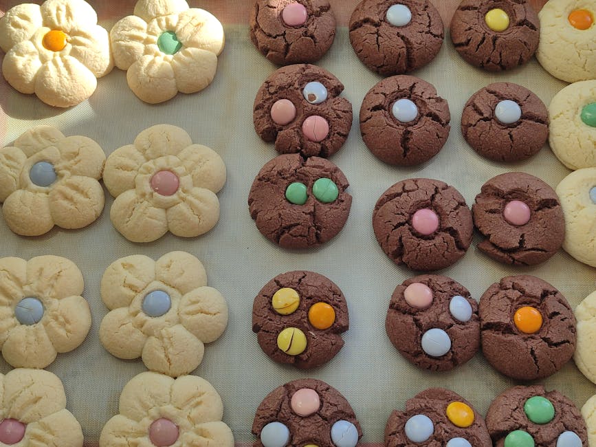 Aprikos- og kremostkjeks med melis