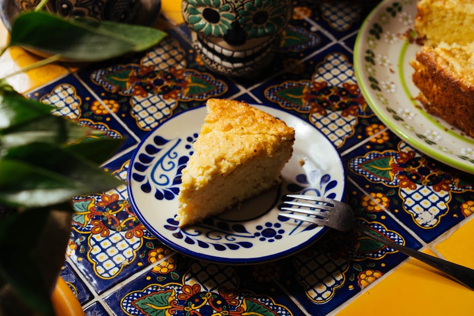 Saftig maisstivelseskake