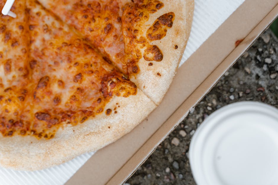 Pizzabunn med soyamel og parmesan