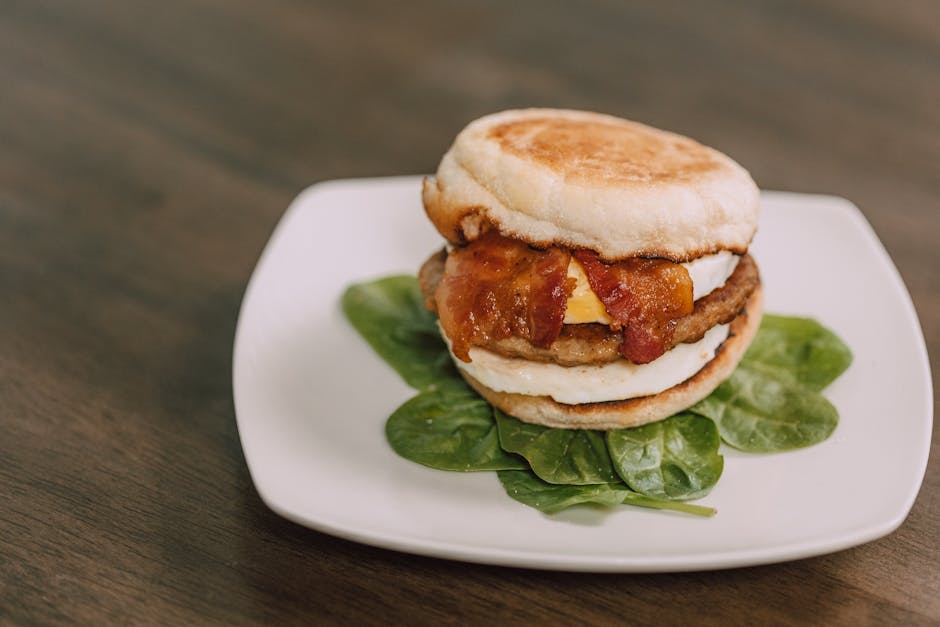 Bacon- og egge-muffins