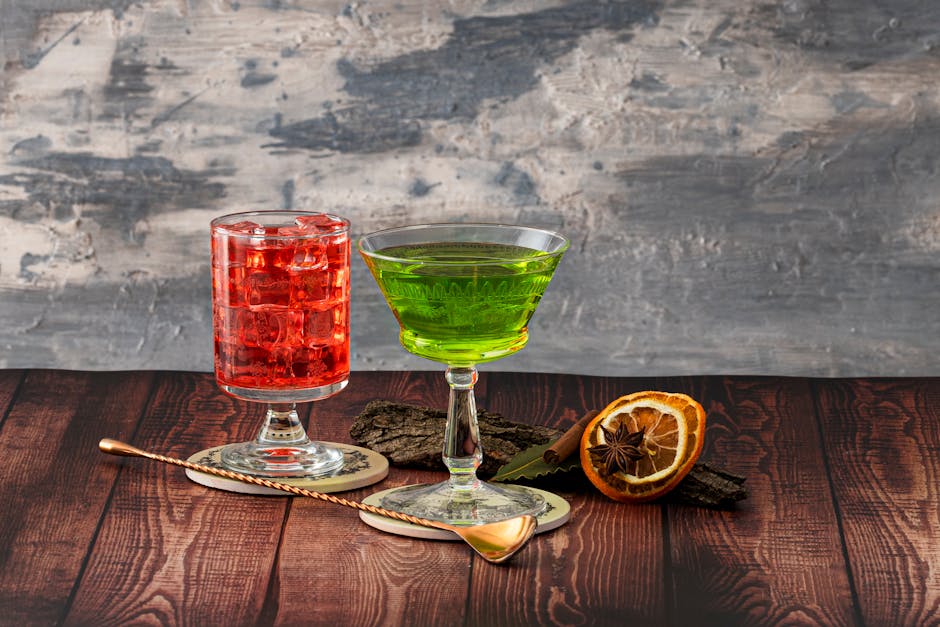 Soursinth med absint og sitrus