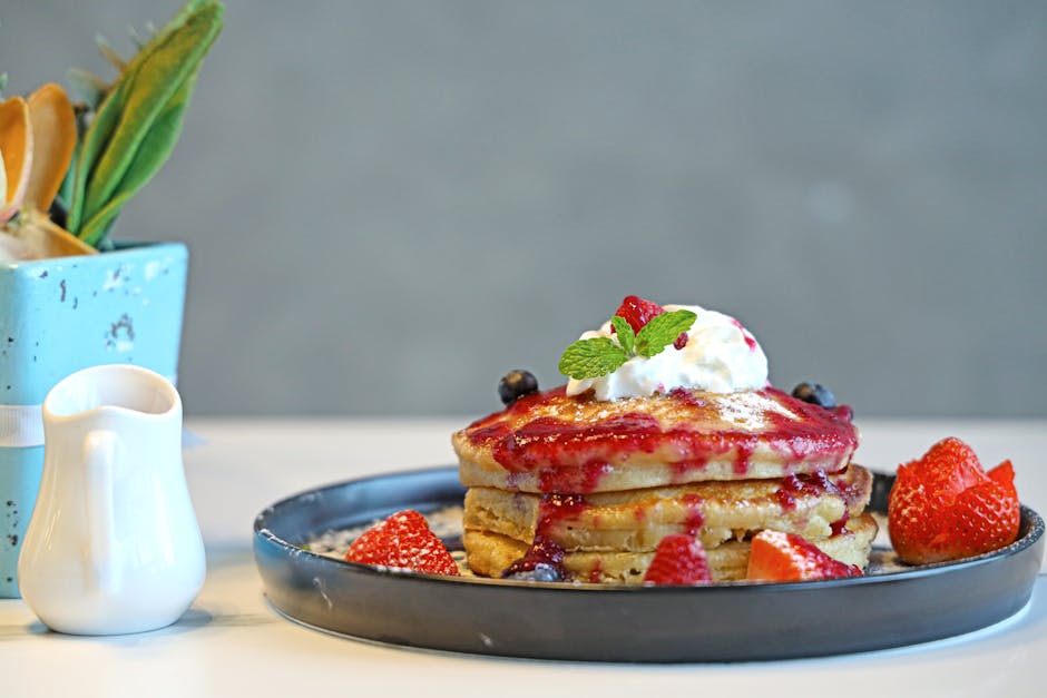 Saftige pannekaker med øl