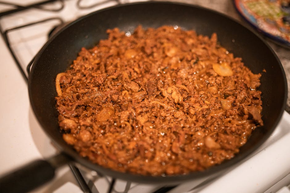 Buffalo kylling sloppy joes med kjeks