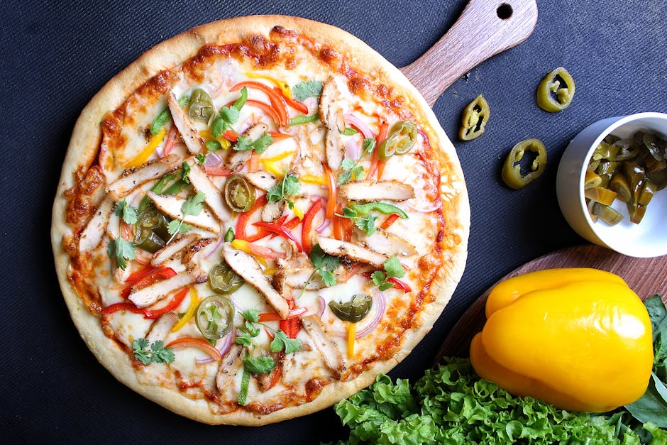 Glutenfri kyllingpizza