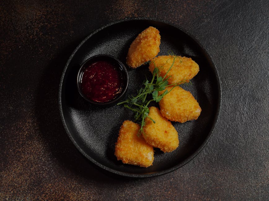 Sprø kyllingnuggets med mandelmel (glutenfri)
