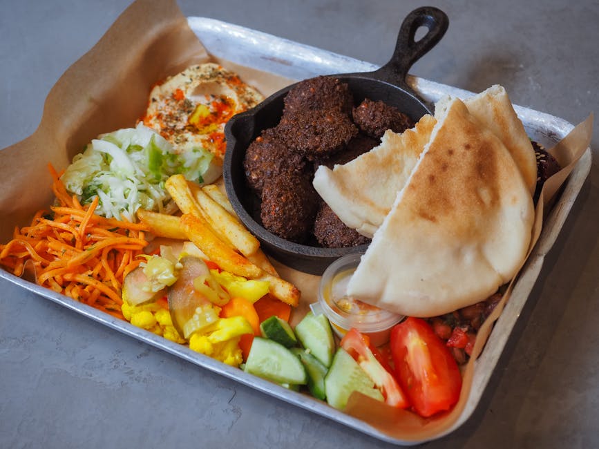 Cheez-It®-fritert tofu i pitabrød med hummus