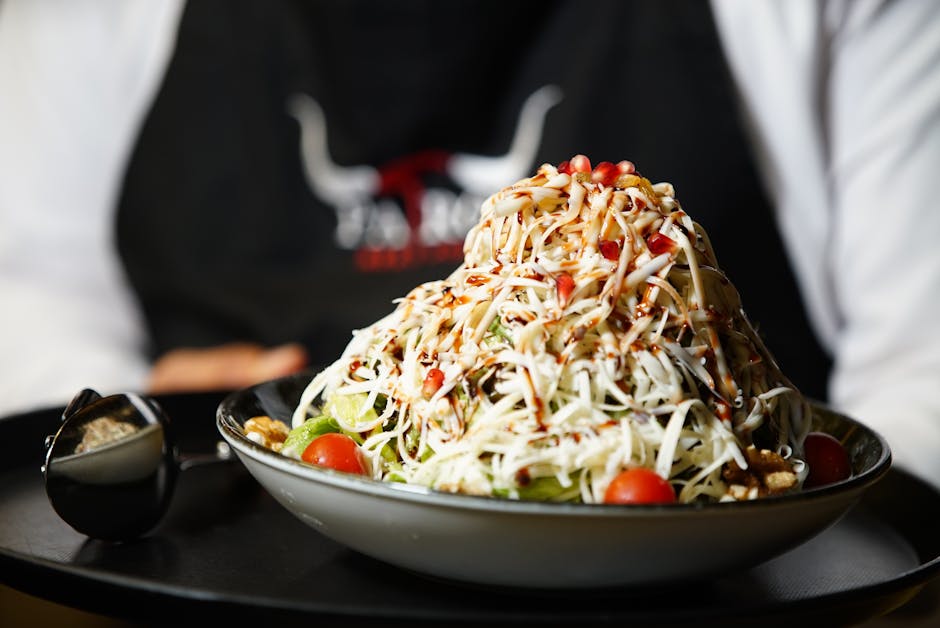 Kremet epleslaw med ranchdressing