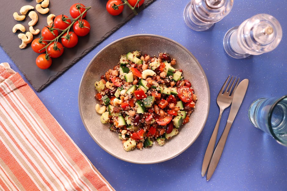 Quinoapastasalat med artisjokkhjerter og feta