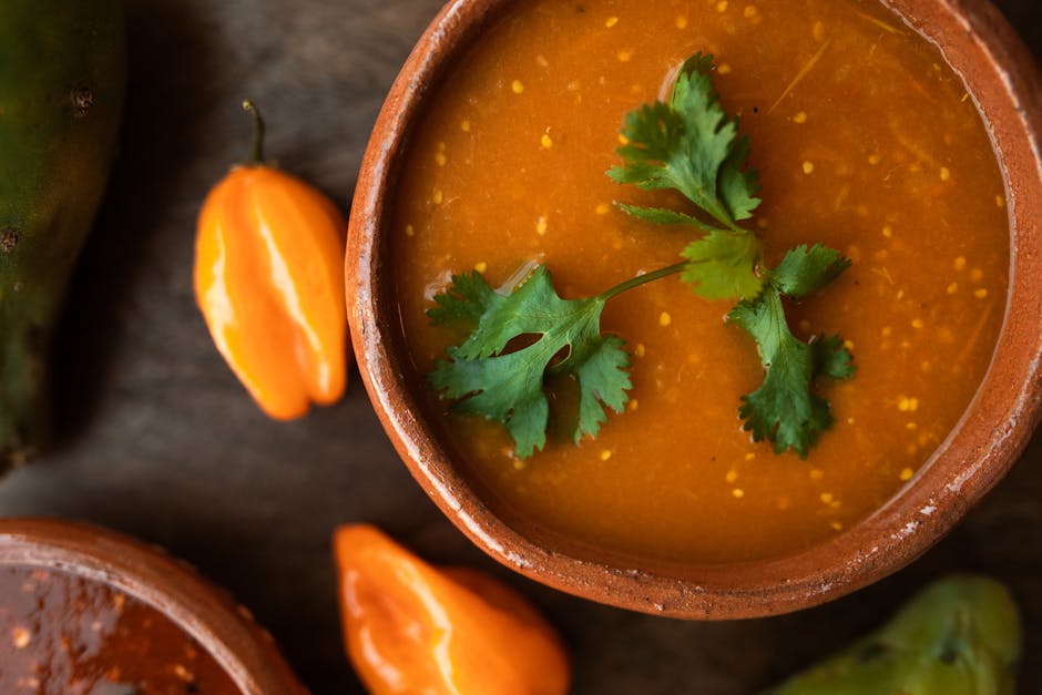 Sterk mangosaus med habanero