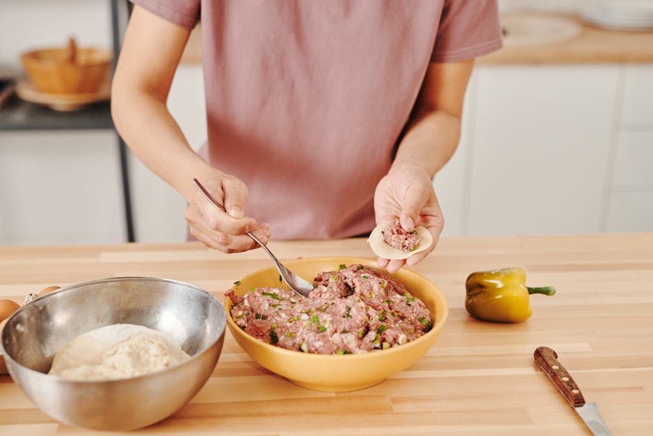 Kraftig julefyll med kjøtt