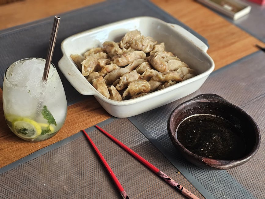 Japanske Gyoza (Stekte Potstickers)