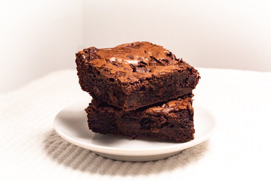 Krydrede ingefærbrownies