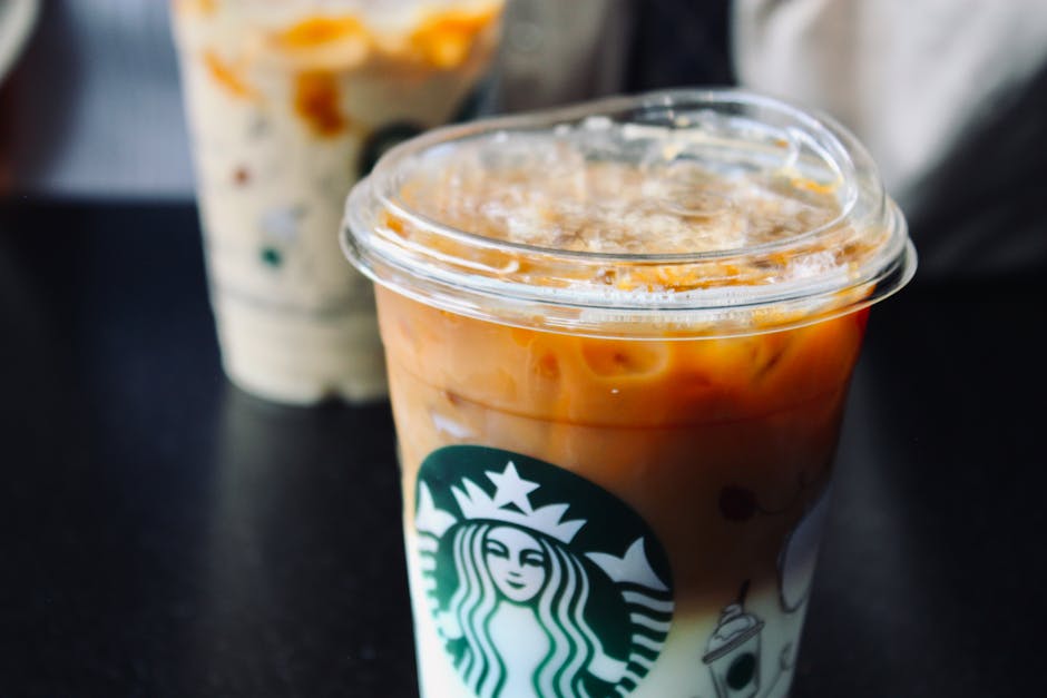 Starbucks-inspirert kald kaffe