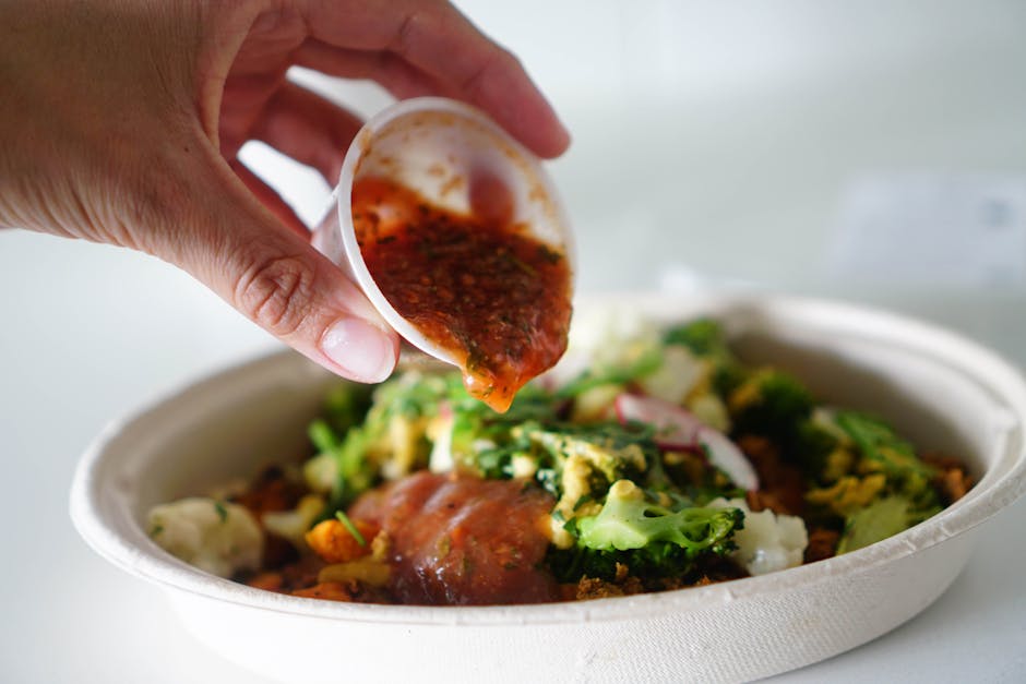 Blomkålstotchos med kjøttdeig og salsa