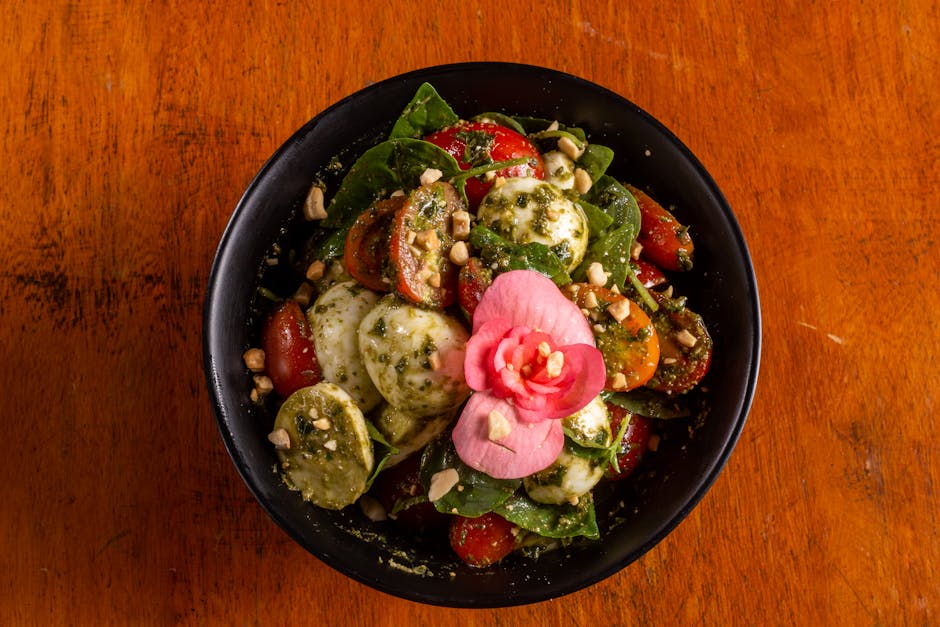 Basilikum-pestopotetsalat