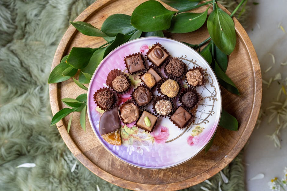 Trøfler med varm sjokoladesmak