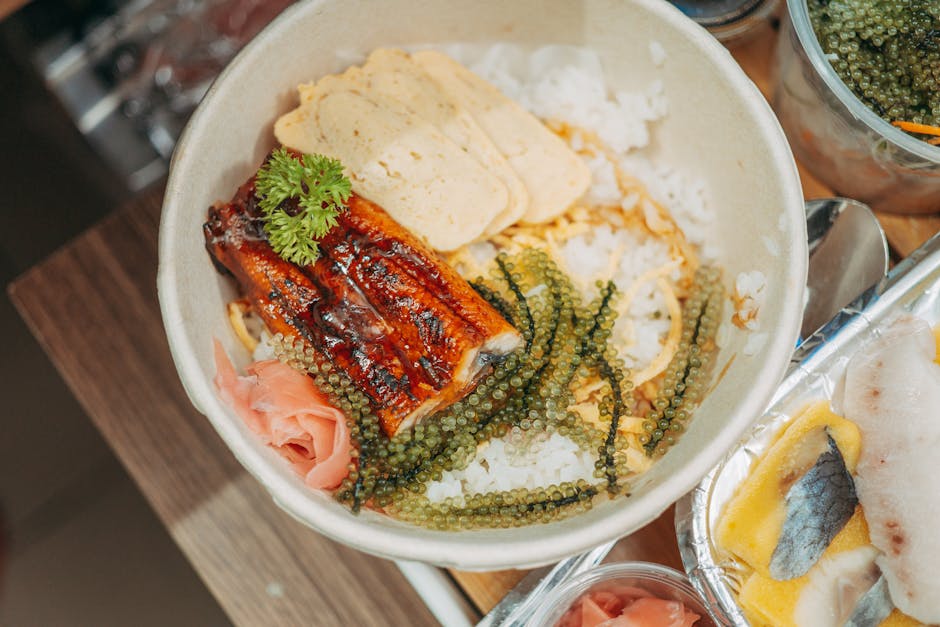 Tamagoyaki med sopp og mozzarella