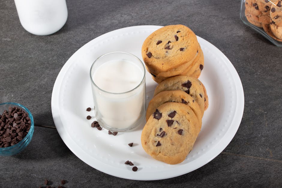 Myke sjokoladekjeks med melk