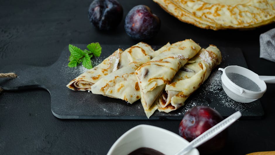 Crepes med kokos og kardemomme
