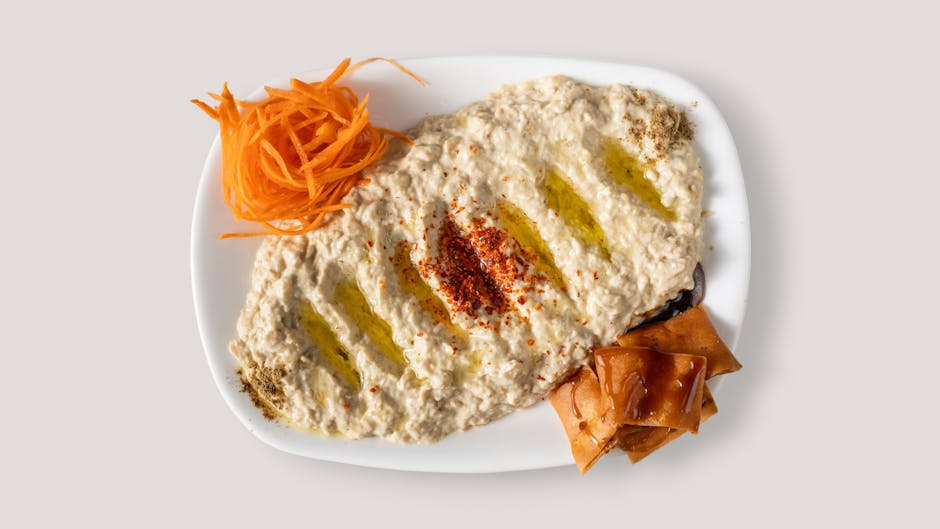 Mediterransk grillet auberginespread