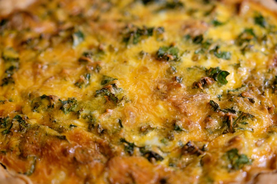 Corned Beef Hash-quiche uten bunn