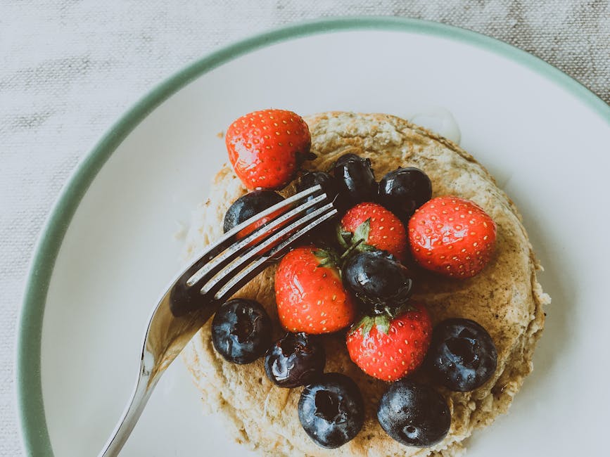 Glutenfrie bananpannekaker med naturlig søtning