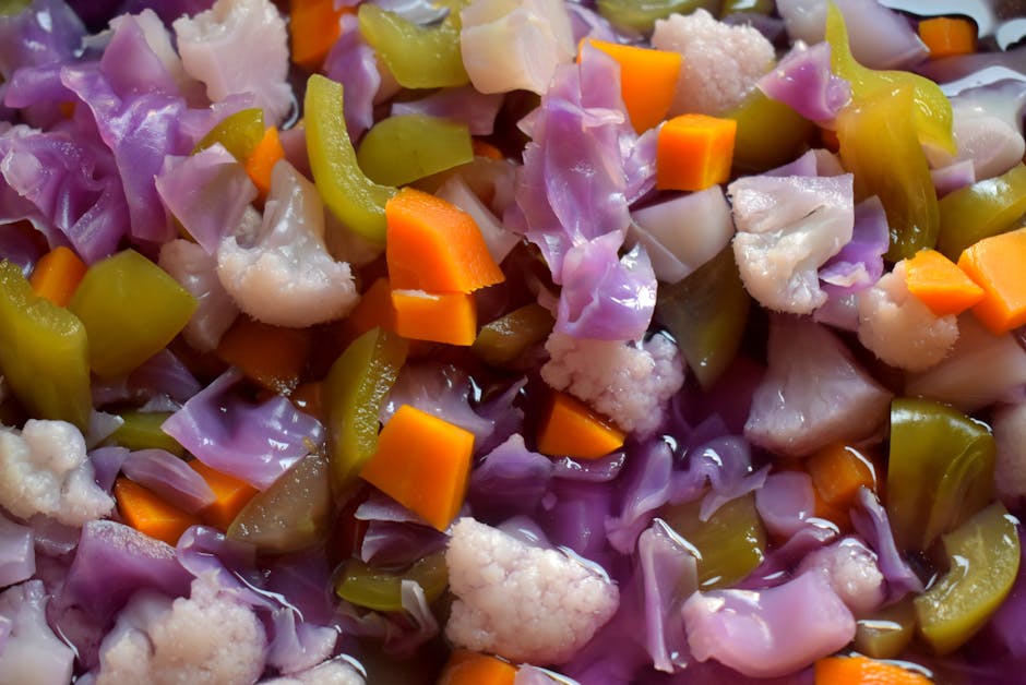 Relish med bitter melon og aubergine