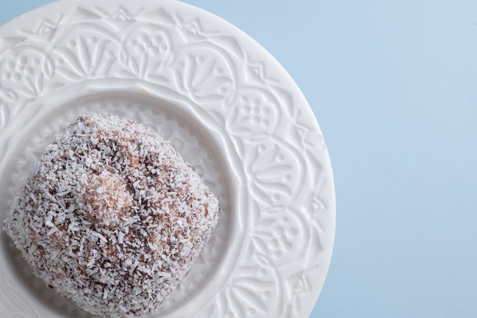 Kobbari Louz (Marokkansk Kokosdessert)