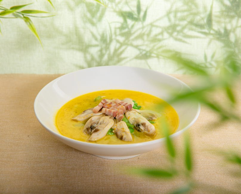 Tante Effies kremete østerssuppe