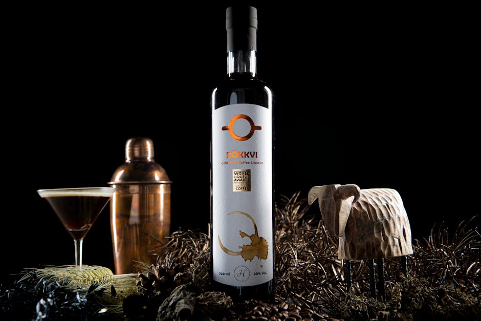 Hjemmelaget kaffelikør (Kahlúa-stil)