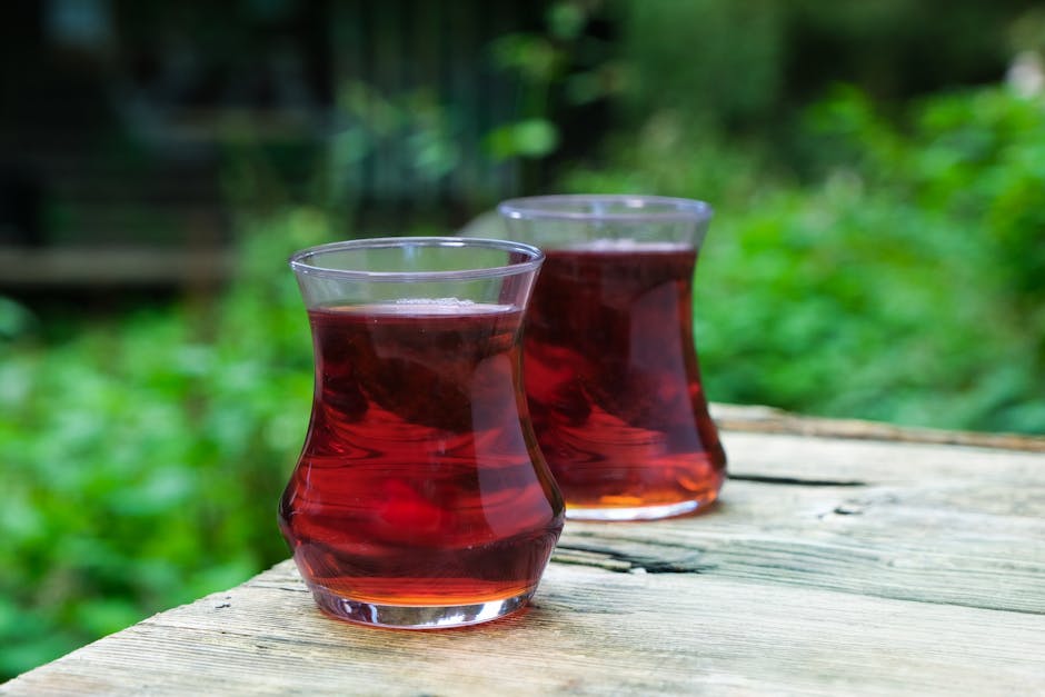 Karibisk sorrelte med ingefær og appelsin